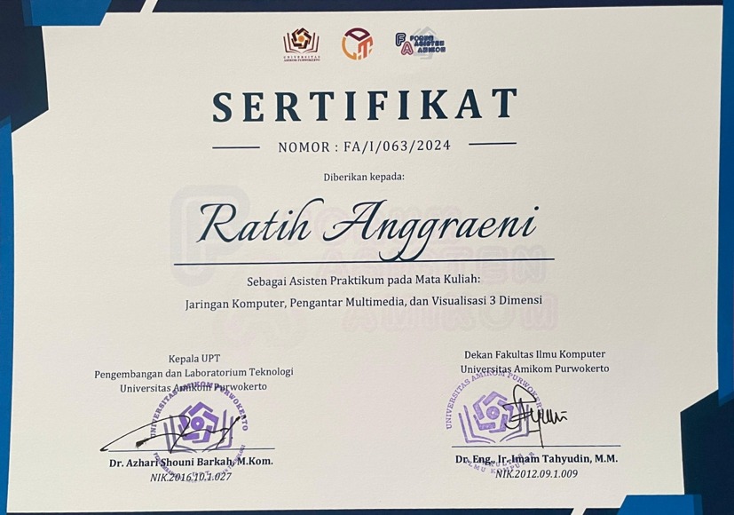 Teaching Assistant Certificate